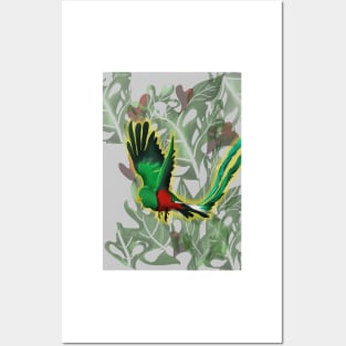 Quetzal Posters and Art